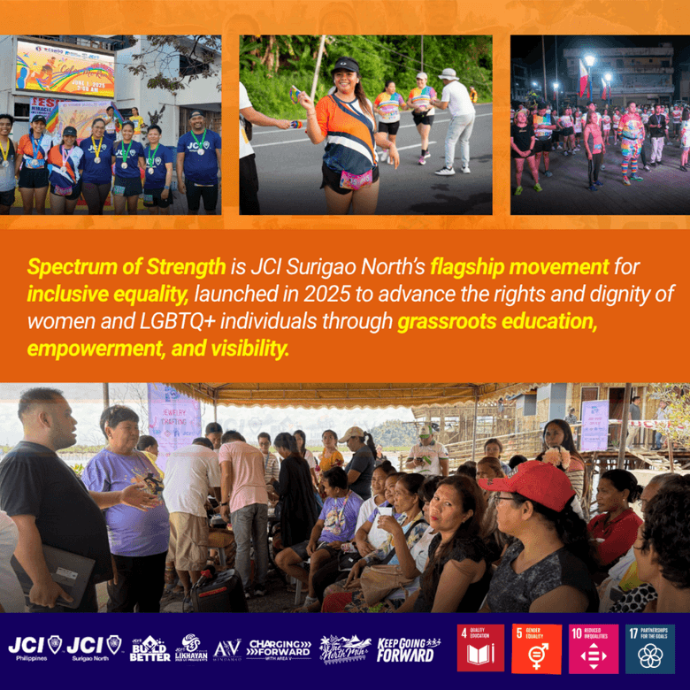 SPECTRUM OF STRENGTH  JCI Surigao North’s Movement for  Inclusive Equality — image 4
