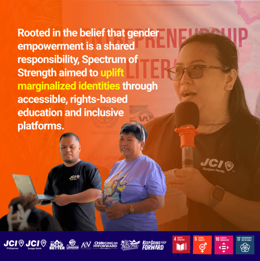 SPECTRUM OF STRENGTH  JCI Surigao North’s Movement for  Inclusive Equality — image 5