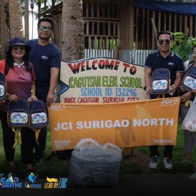 JCI Surigao North Kicks Off Academic Year with Bags to School Project (Year 2) photo 5