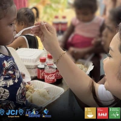 JCI Surigao North: Share a Meal Project photo 4