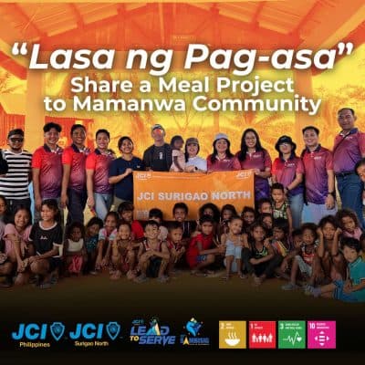 JCI Surigao North: Share a Meal Project photo 1
