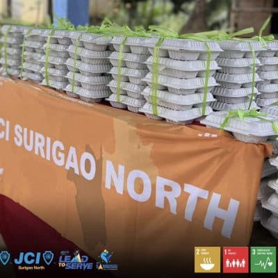 JCI Surigao North: Share a Meal Project photo 6