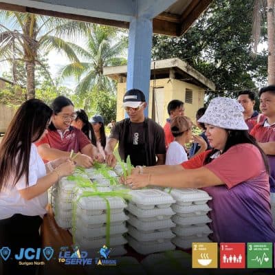 JCI Surigao North: Share a Meal Project photo 3