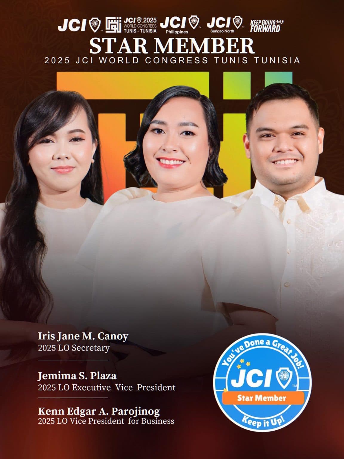 JCI Surigao North Shines at World Congress photo 2
