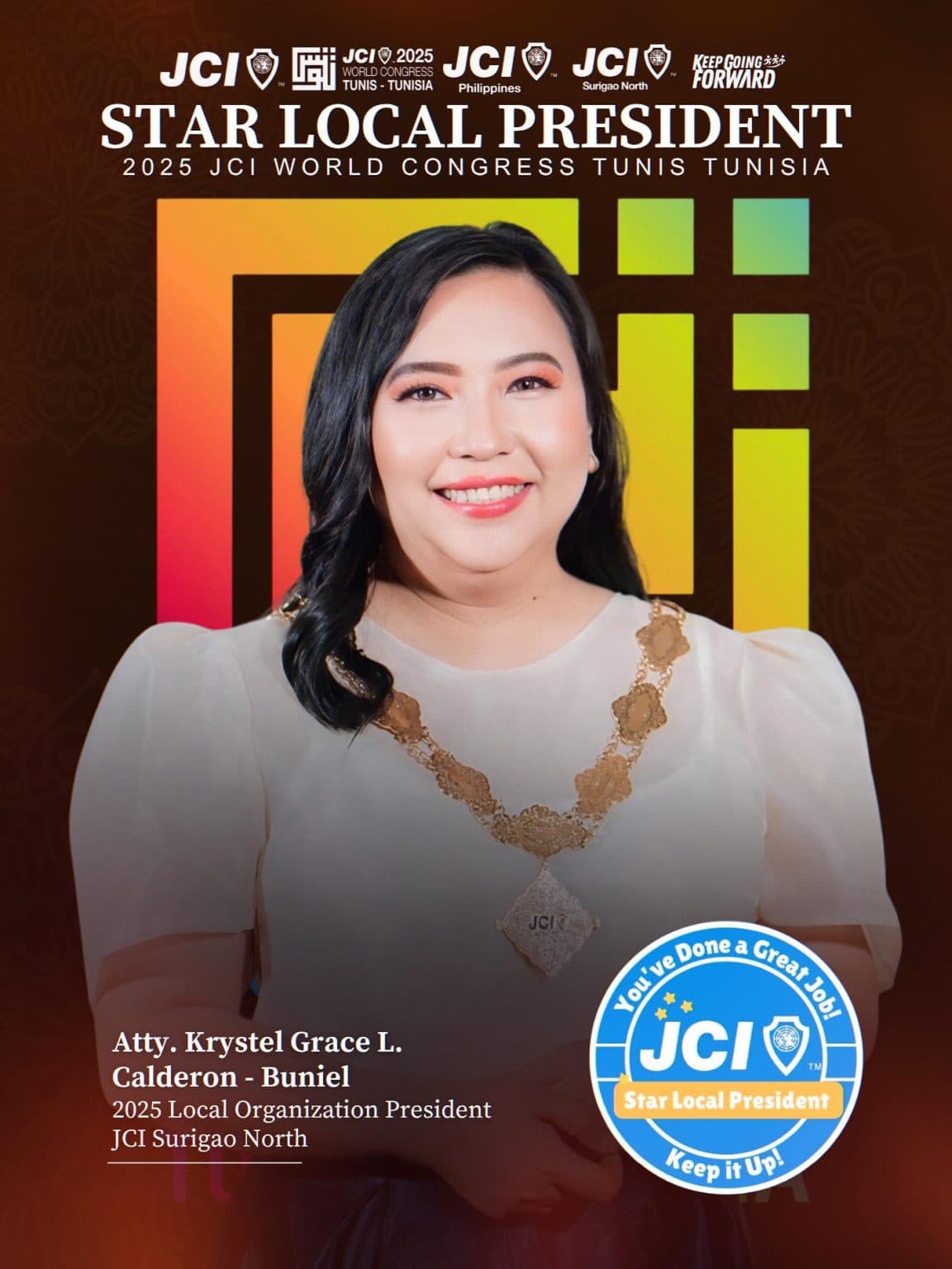 JCI Surigao North Shines at World Congress photo 1