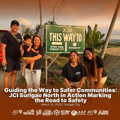 Clear Direction, Safer Communities: JCI Surigao North’s Road Signage Project photo 1