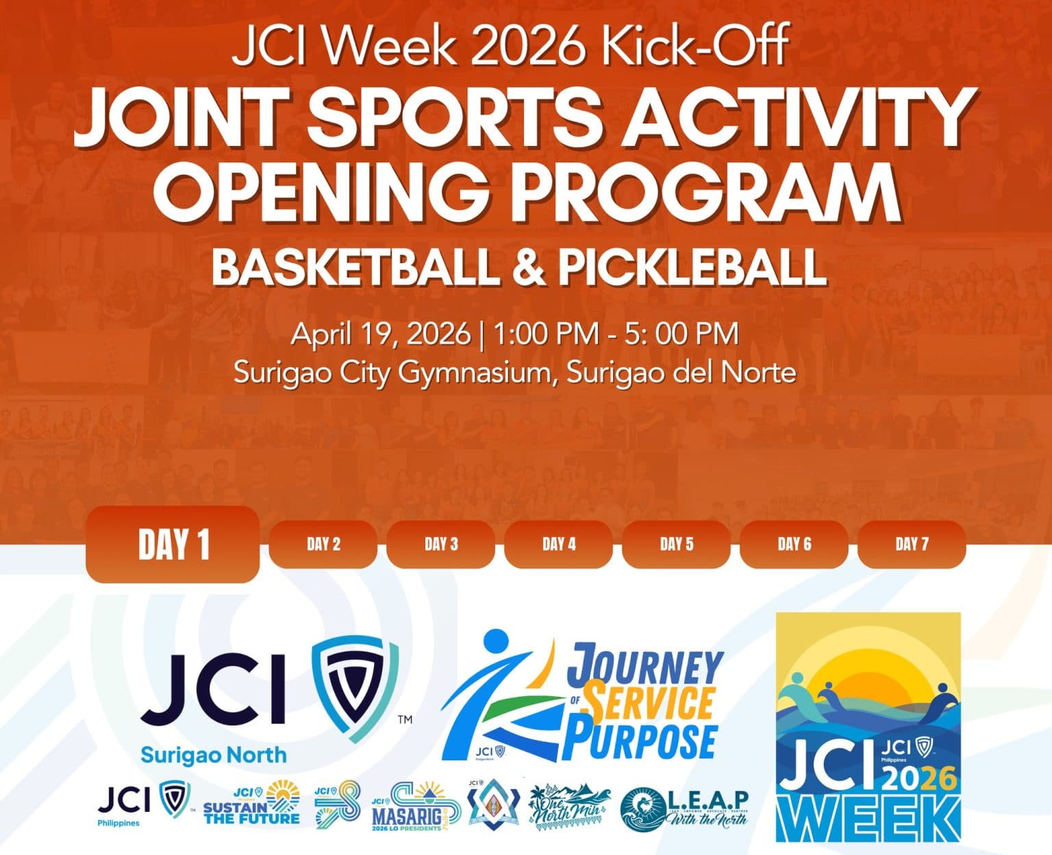JCI WEEK 2026: DAY 1 ‘Game On, JCI Surigao!’ photo 2