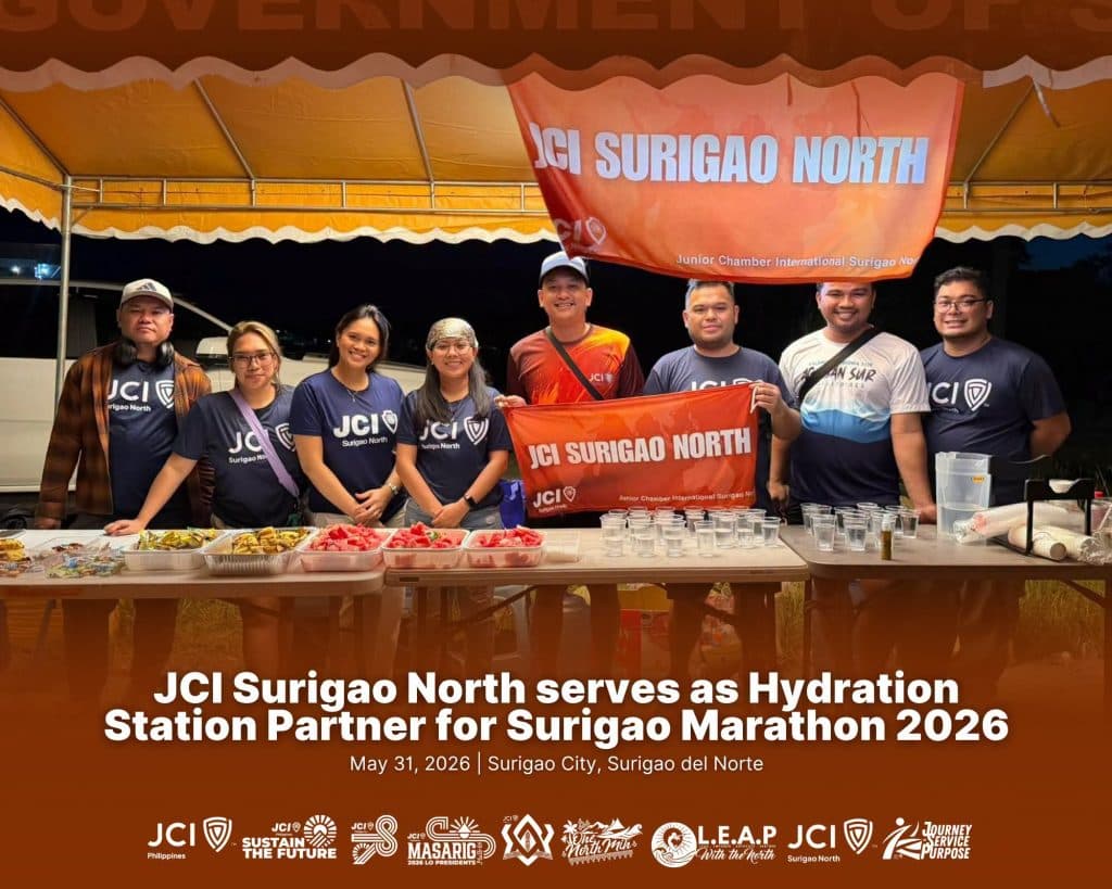 Fueling the Finish Line: JCI Surigao North at Surigao Marathon 2026! photo 1
