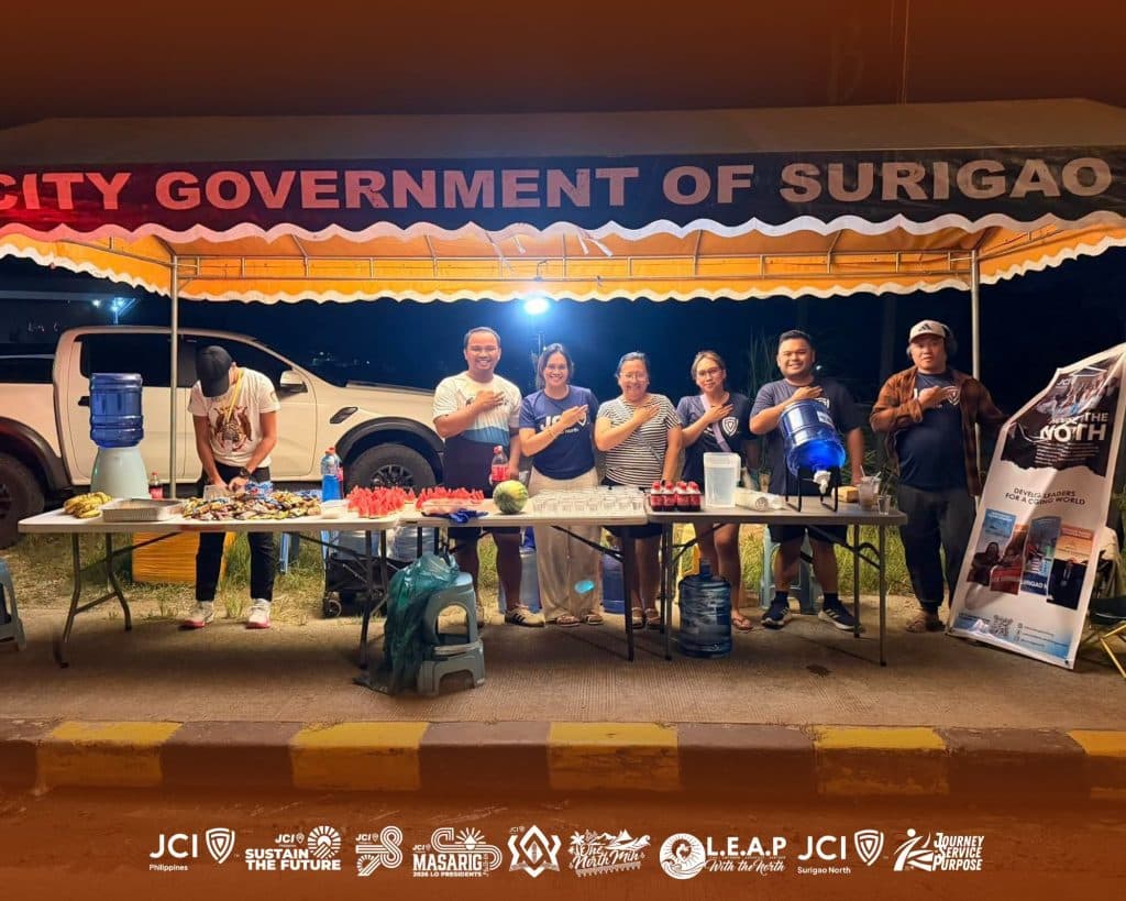 Fueling the Finish Line: JCI Surigao North at Surigao Marathon 2026! photo 2