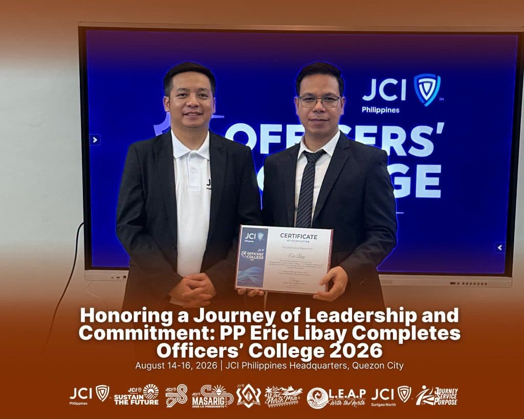 Ready to Lead: FRVP Eric M. Libay Clears Officers’ College and NomCom photo 1