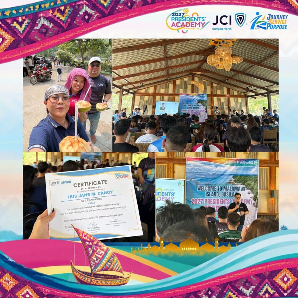 Rising to Lead: 2027 President-Elect Iris Jane Canoy Graduates from JCI Presidents Academy photo 5